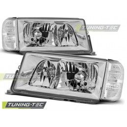 HEADLIGHTS CHROME fits MERCEDES W201/190 12.82-05.93, Classe C W201 / 190E