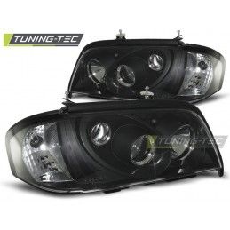 HEADLIGHTS BLACK fits MERCEDES W202 C-KLASA 06.93-06.00, Classe C W202