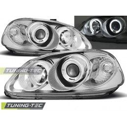 HONDA CIVIC 09.95-02.99 ANGEL EYES CHROME, Civic 6 96-00