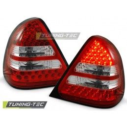 LED TAIL LIGHTS RED WHITE fits MERCEDES W202 C-KLASA 06.93-06.00, Classe C W202