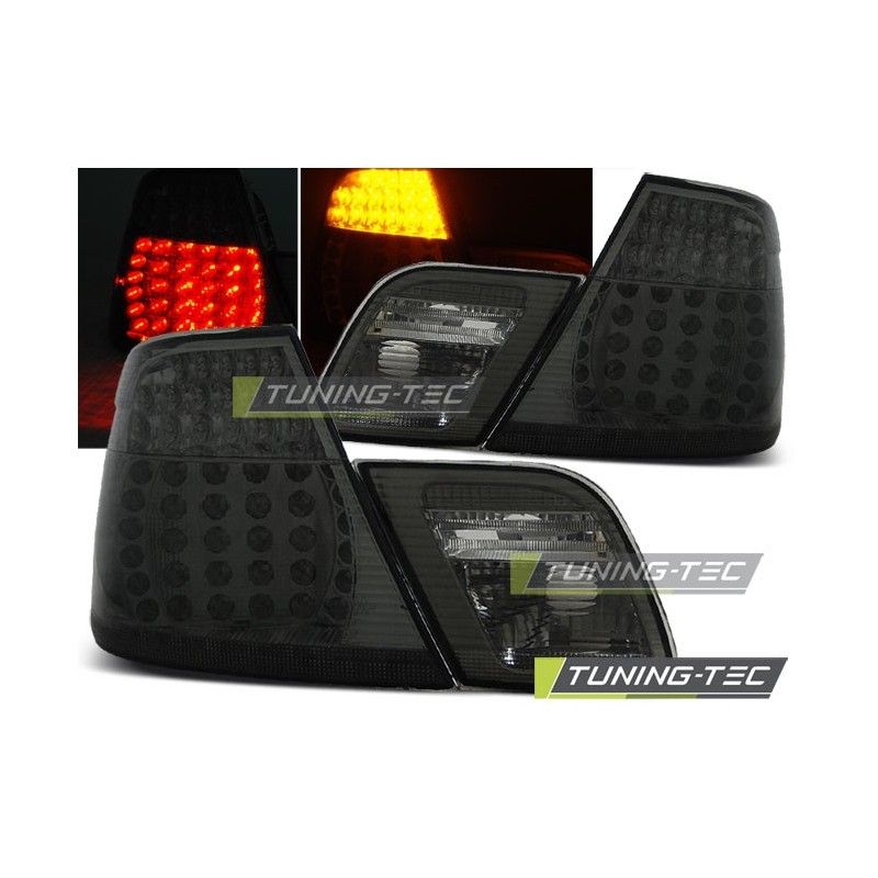 LED TAIL LIGHTS SMOKE fits BMW E46 04.99-03.03 COUPE, Serie 3 E46 Coupé/Cab