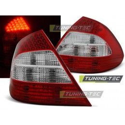 LED TAIL LIGHTS RED WHITE fits MERCEDES W211 E-KLASA 03.02-04.06, Classe E W211