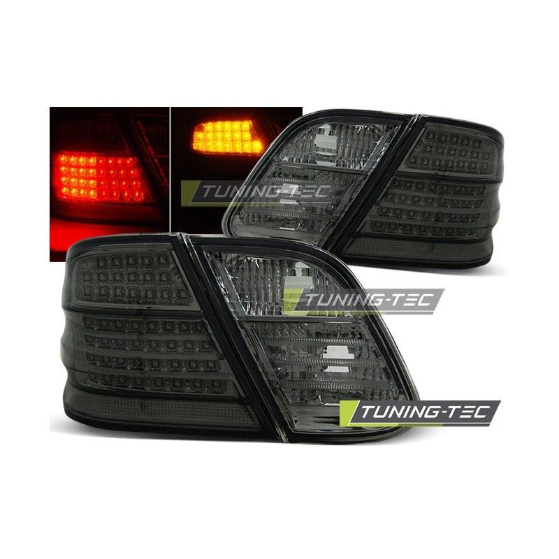 LED TAIL LIGHTS SMOKE fits MERCEDES CLK W208 03.97-04.02, Clk W208