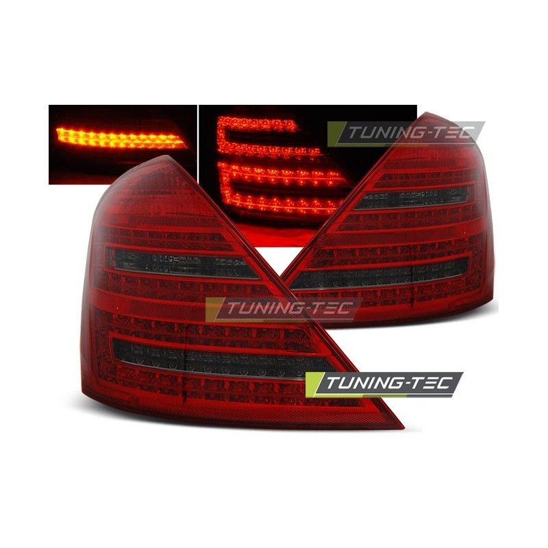 LED TAIL LIGHTS RED SMOKE fits MERCEDES W221 S-KLASA 05-09, Classe S W221