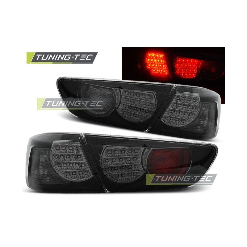 MITSUBISHI LANCER 8 SEDAN 08-11 BLACK SMOKE LED, Eclairage Mitsubishi