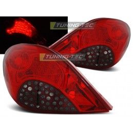 PEUGEOT 207 3D/5D 05.06-06.09 RED SMOKE LED, 207