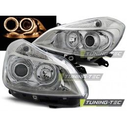 RENAULT CLIO 3 05-09 CHROME ANGEL EYES, Clio III 05-14