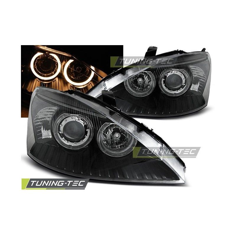 FORD FOCUS 10.98-10.01 ANGEL EYES BLACK, Focus I 98-05