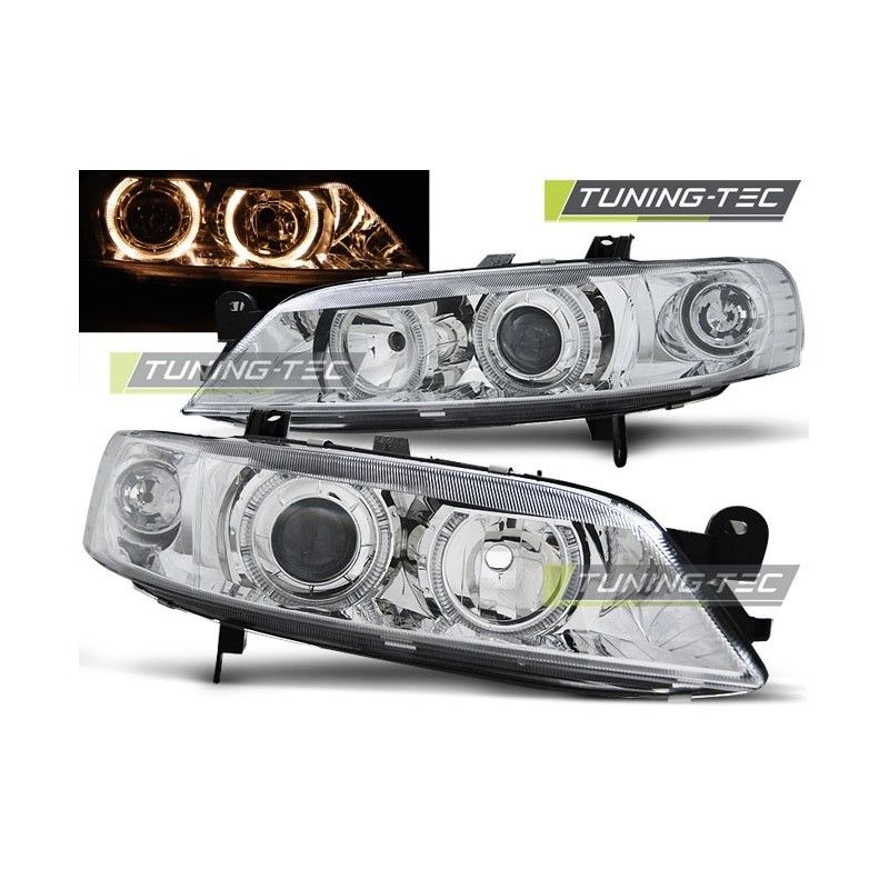 OPEL VECTRA B 99-02 ANGEL EYES CHROME, Eclairage Opel