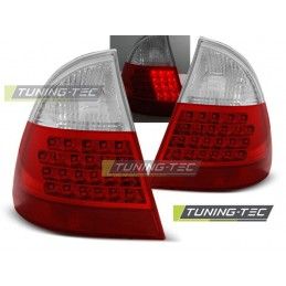 LED TAIL LIGHTS RED WHITE fits BMW E46 99-05 TOURING, Eclairage Bmw