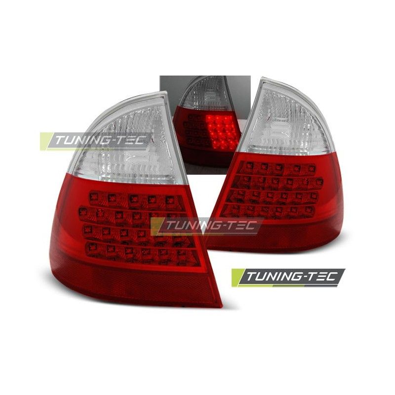 LED TAIL LIGHTS RED WHITE fits BMW E46 99-05 TOURING, Eclairage Bmw