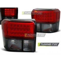 LED TAIL LIGHTS RED SMOKE fits VW T4 90-03.03, T4