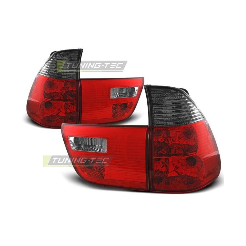TAIL LIGHTS RED SMOKE fits BMW X5 E53 09.99-06, X5 E53