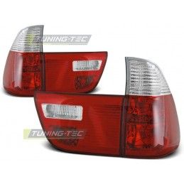 TAIL LIGHTS RED WHITE fits BMW X5 E53 09.99-06, X5 E53