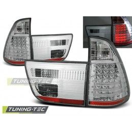 LED TAIL LIGHTS CHROME fits BMW X5 E53 09.99-10.03, X5 E53