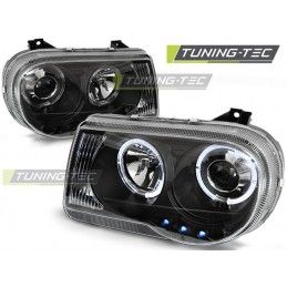 CHRYSLER 300C 05-10 ANGEL EYES BLACK, 300