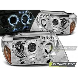 CHRYSLER JEEP GRAND CHEROKEE 99-05.05 ANGEL EYES CHROME, Eclairage Jeep