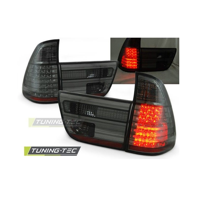 LED TAIL LIGHTS SMOKE fits BMW X5 E53 09.99-10.03, X5 E53