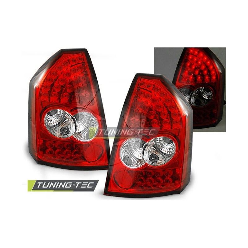 CHRYSLER 300C 05-08 RED WHITE LED, 300