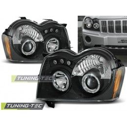 CHRYSLER JEEP GRAND CHEROKEE 05-08 ANGEL EYES BLACK, Eclairage Jeep