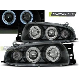 FORD FIESTA MK4 10.95-08.99 ANGEL EYES BLACK, Eclairage Ford