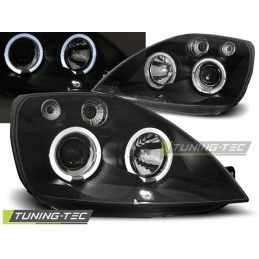 FORD FIESTA MK6 05.02-08.05 ANGEL EYES BLACK, Eclairage Ford