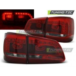 LED TAIL LIGHTS RED SMOKE fits VW TOURAN 08.10-, Touran II 10-15