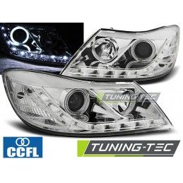 HEADLIGHTS DAYLIGHT CHROME fits SKODA OCTAVIA 09-12, Octavia II 04-13