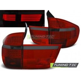 LED TAIL LIGHTS RED SMOKE fits BMW X5 E70 03.07-05.10, X5 E70