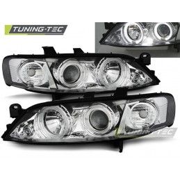 OPEL VECTRA B 11.95-12.98 ANGEL EYES CHROME, Eclairage Opel