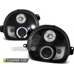 RENAULT TWINGO 03.93-09.98 ANGEL EYES BLACK, Twingo I 92-06