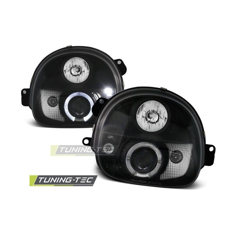 RENAULT TWINGO 03.93-09.98 ANGEL EYES BLACK, Twingo I 92-06