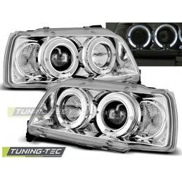 RENAULT CLIO 06.90-95 ANGEL EYES CHROME, Clio I 90-99