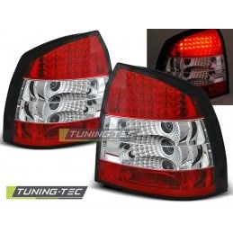 OPEL ASTRA G 09.97-02.04 3D/5D RED WHITE LED, Astra G