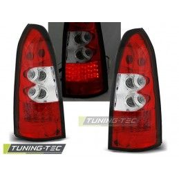 OPEL ASTRA G 09.97-02.04 KOMBI RED WHITE LED, Astra G