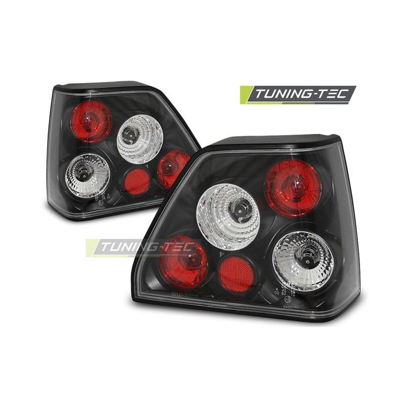 TAIL LIGHTS BLACK fits VW GOLF 2 08.83-08.91, Golf 2