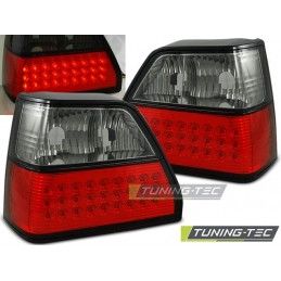 LED TAIL LIGHTS RED SMOKE fits VW GOLF 2 08.83-08.91, Golf 2