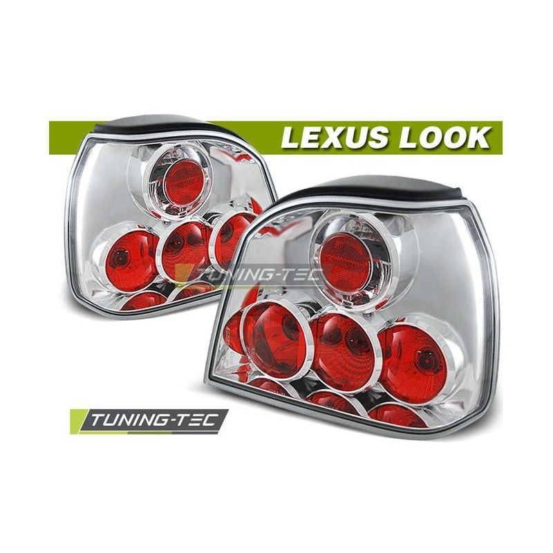 TAIL LIGHTS CHROME fits VW GOLF 3 09.91-08.97, Golf 3