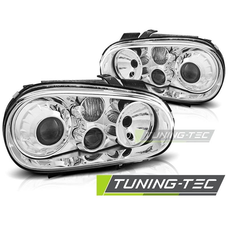 HEADLIGHTS SPORT CHROME fits VW GOLF 4 09.97-09.03, Golf 4