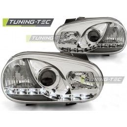 HEADLIGHTS DAYLIGHT CHROME fits VW GOLF 4 09.97-09.0, Golf 4