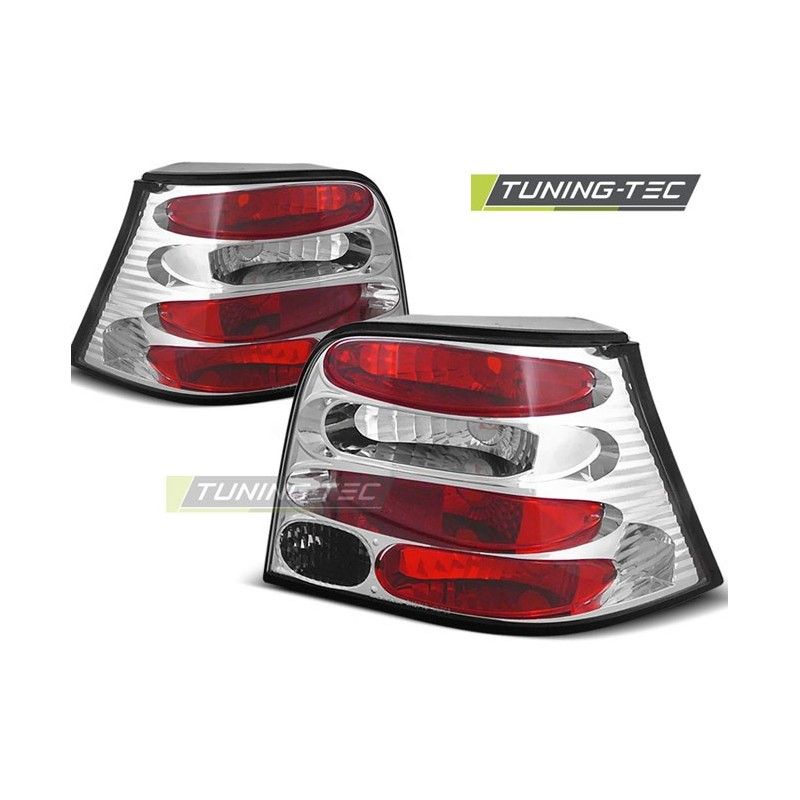 TAIL LIGHTS CHROME fits VW GOLF 4 09.97-09.03, Golf 4