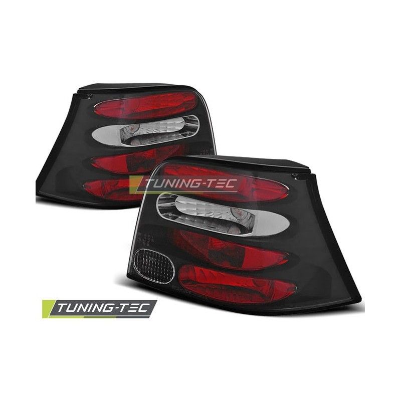 TAIL LIGHTS BLACK fits VW GOLF 4 09.97-09.03, Golf 4