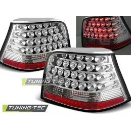 LED TAIL LIGHTS CHROME fits VW GOLF 4 09.97-09.03, Golf 4