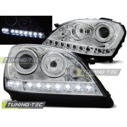 HEADLIGHTS DAYLIGHT CHROME fits MERCEDES W164 ML M-KLASA 05-07, ML W164