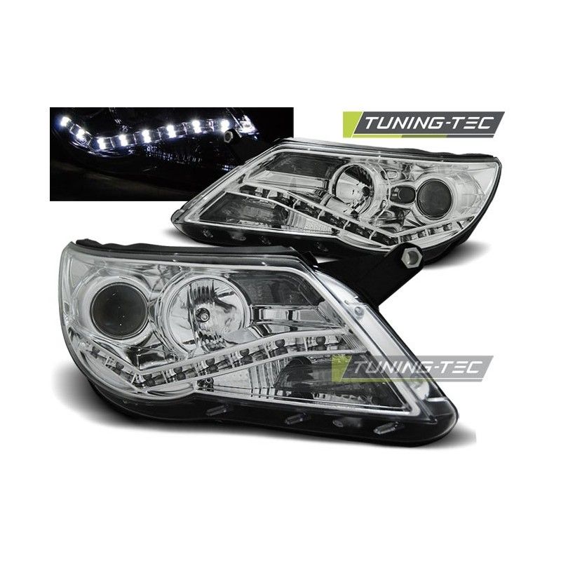 HEADLIGHTS DAYLIGHT CHROME fits VW TIGUAN 10.07-11, Tiguan