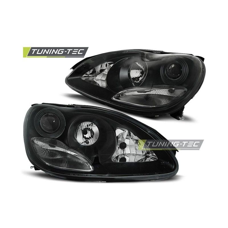 HEADLIGHTS BLACK fits MERCEDES W220 S-KLASA 09.98-05.05, Classe S W220