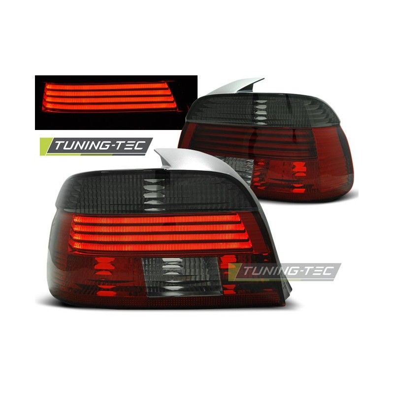 LED TAIL LIGHTS RED SMOKE fits BMW E39 09.00-06.03, Serie 5 E39