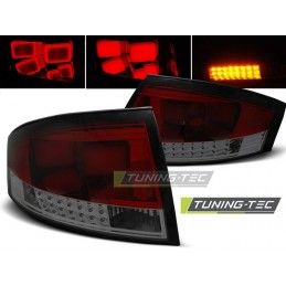 LED TAIL LIGHTS RED SMOKE fits AUDI TT 8N 99-06, TT 8N 98-06
