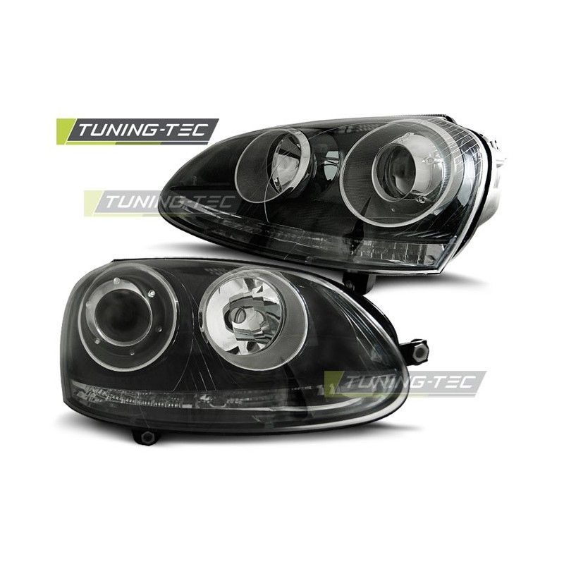 HEADLIGHTS SPORT BLACK fits VW GOLF 5 10.03-09, Golf 5