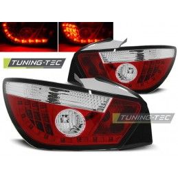 LED TAIL LIGHTS RED WHITE fits SEAT IBIZA 6J 3D 06.08-, Ibiza 6J 08-17